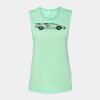 Bella + Canvas - Women's Flowy Scoop Muscle Tank - 8803 Thumbnail