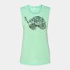 Bella + Canvas - Women's Flowy Scoop Muscle Tank - 8803 Thumbnail