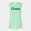 Bella + Canvas - Women's Flowy Scoop Muscle Tank - 8803 Thumbnail