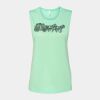 Bella + Canvas - Women's Flowy Scoop Muscle Tank - 8803 Thumbnail