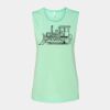 Bella + Canvas - Women's Flowy Scoop Muscle Tank - 8803 Thumbnail
