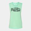 Bella + Canvas - Women's Flowy Scoop Muscle Tank - 8803 Thumbnail
