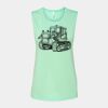 Bella + Canvas - Women's Flowy Scoop Muscle Tank - 8803 Thumbnail