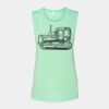 Bella + Canvas - Women's Flowy Scoop Muscle Tank - 8803 Thumbnail