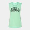 Bella + Canvas - Women's Flowy Scoop Muscle Tank - 8803 Thumbnail