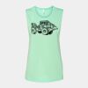 Bella + Canvas - Women's Flowy Scoop Muscle Tank - 8803 Thumbnail