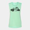 Bella + Canvas - Women's Flowy Scoop Muscle Tank - 8803 Thumbnail