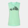 Bella + Canvas - Women's Flowy Scoop Muscle Tank - 8803 Thumbnail
