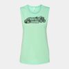 Bella + Canvas - Women's Flowy Scoop Muscle Tank - 8803 Thumbnail