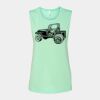 Bella + Canvas - Women's Flowy Scoop Muscle Tank - 8803 Thumbnail