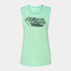 Bella + Canvas - Women's Flowy Scoop Muscle Tank - 8803 Thumbnail