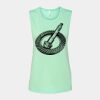 Bella + Canvas - Women's Flowy Scoop Muscle Tank - 8803 Thumbnail