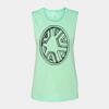 Bella + Canvas - Women's Flowy Scoop Muscle Tank - 8803 Thumbnail