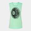 Bella + Canvas - Women's Flowy Scoop Muscle Tank - 8803 Thumbnail