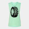 Bella + Canvas - Women's Flowy Scoop Muscle Tank - 8803 Thumbnail