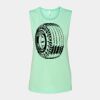 Bella + Canvas - Women's Flowy Scoop Muscle Tank - 8803 Thumbnail