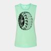 Bella + Canvas - Women's Flowy Scoop Muscle Tank - 8803 Thumbnail