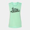 Bella + Canvas - Women's Flowy Scoop Muscle Tank - 8803 Thumbnail