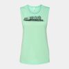Bella + Canvas - Women's Flowy Scoop Muscle Tank - 8803 Thumbnail