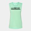 Bella + Canvas - Women's Flowy Scoop Muscle Tank - 8803 Thumbnail