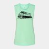 Bella + Canvas - Women's Flowy Scoop Muscle Tank - 8803 Thumbnail