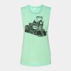 Bella + Canvas - Women's Flowy Scoop Muscle Tank - 8803 Thumbnail