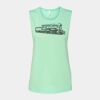 Bella + Canvas - Women's Flowy Scoop Muscle Tank - 8803 Thumbnail