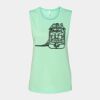 Bella + Canvas - Women's Flowy Scoop Muscle Tank - 8803 Thumbnail