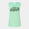 Bella + Canvas - Women's Flowy Scoop Muscle Tank - 8803 Thumbnail
