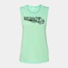 Bella + Canvas - Women's Flowy Scoop Muscle Tank - 8803 Thumbnail