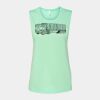 Bella + Canvas - Women's Flowy Scoop Muscle Tank - 8803 Thumbnail