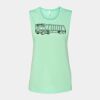 Bella + Canvas - Women's Flowy Scoop Muscle Tank - 8803 Thumbnail