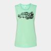 Bella + Canvas - Women's Flowy Scoop Muscle Tank - 8803 Thumbnail