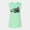 Bella + Canvas - Women's Flowy Scoop Muscle Tank - 8803 Thumbnail