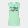 Bella + Canvas - Women's Flowy Scoop Muscle Tank - 8803 Thumbnail