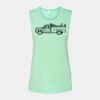 Bella + Canvas - Women's Flowy Scoop Muscle Tank - 8803 Thumbnail
