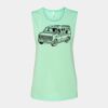 Bella + Canvas - Women's Flowy Scoop Muscle Tank - 8803 Thumbnail