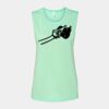 Bella + Canvas - Women's Flowy Scoop Muscle Tank - 8803 Thumbnail