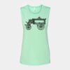 Bella + Canvas - Women's Flowy Scoop Muscle Tank - 8803 Thumbnail