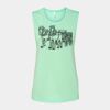 Bella + Canvas - Women's Flowy Scoop Muscle Tank - 8803 Thumbnail