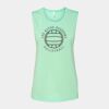 Bella + Canvas - Women's Flowy Scoop Muscle Tank - 8803 Thumbnail