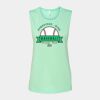 Bella + Canvas - Women's Flowy Scoop Muscle Tank - 8803 Thumbnail