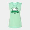 Bella + Canvas - Women's Flowy Scoop Muscle Tank - 8803 Thumbnail