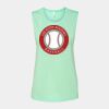 Bella + Canvas - Women's Flowy Scoop Muscle Tank - 8803 Thumbnail