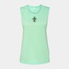 Bella + Canvas - Women's Flowy Scoop Muscle Tank - 8803 Thumbnail