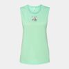 Bella + Canvas - Women's Flowy Scoop Muscle Tank - 8803 Thumbnail