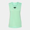 Bella + Canvas - Women's Flowy Scoop Muscle Tank - 8803 Thumbnail