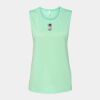 Bella + Canvas - Women's Flowy Scoop Muscle Tank - 8803 Thumbnail