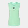 Bella + Canvas - Women's Flowy Scoop Muscle Tank - 8803 Thumbnail