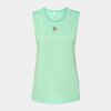 Bella + Canvas - Women's Flowy Scoop Muscle Tank - 8803 Thumbnail